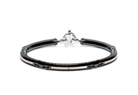 Bracciale Baraka Uomo in Acciaio Diamante BR241121RODB200003 - BR241121RODB200003